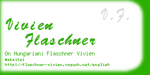 vivien flaschner business card